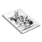 The Hearld - Konijn, Alice's AdveWonderland 1865 Notitieboek (Rechterzijde)