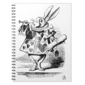 The Hearld - Konijn, Alice's AdveWonderland 1865 Notitieboek (Voorkant)