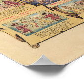 The Heart of Birmingham, England Map Poster (Hoek)