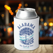 The Heart of Dixie – Alabama Camellia & Tree  Blikjeskoeler