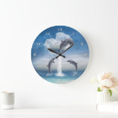 The Heart of The Dolphins Wall Clock Grote Klok (Huis)