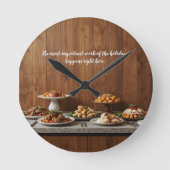 The heart of the house ronde klok (Voorkant)