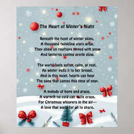 The Heart of Winter’s Night Poster