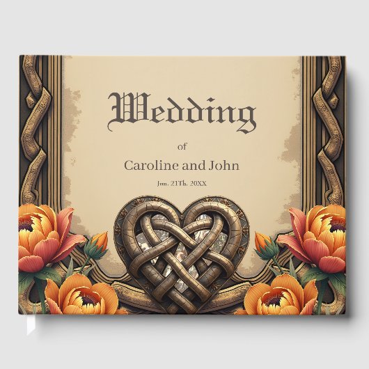 The heartbeat of the ancient gods: gastenboek (Voorkant)