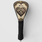 The heartbeat of the ancient gods:  golfheadcover (Voorkant)