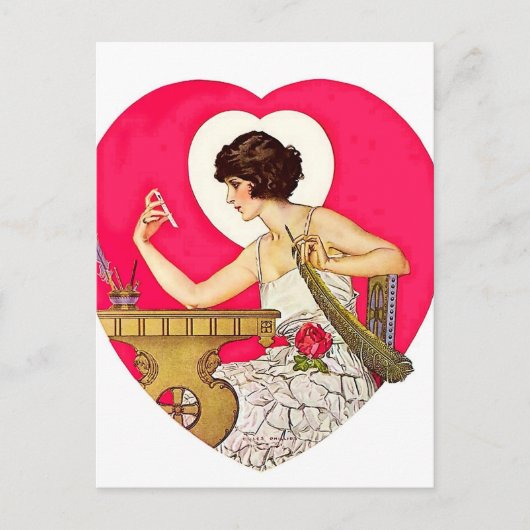 The Heart's Desire van C Coles Phillips Briefkaart (Voorkant)