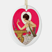 The Heart's Desire van C Coles Phillips Keramisch Ornament (Rechts)