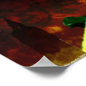 The Heat Ray in Londen Poster (Hoek)