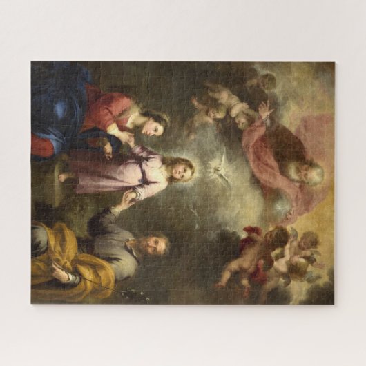 The Heavenly and Earthly Trinities by Murillo Legpuzzel (Horizontaal)