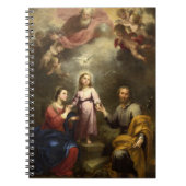 The Heavenly and Earthly Trinities by Murillo Notitieboek (Voorkant)