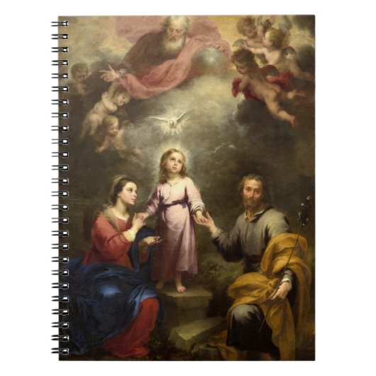 The Heavenly and Earthly Trinities by Murillo Notitieboek (Voorkant)