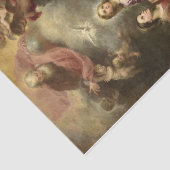 The Heavenly and Earthly Trinities by Murillo Tissuepapier (Detail)