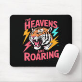 The Heavens Are Roaring Psalm 19_1 Tiger Christian Muismat (Met muis)