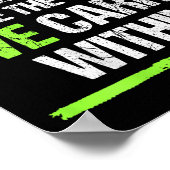 The Heaviest Burdens Are The Ones We Carry Within  Poster (Hoek)