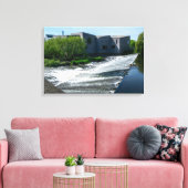 The Hepworth, Wakefield Canvas Afdruk (Insitu (Woonkamer))