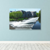 The Hepworth, Wakefield Canvas Afdruk (Insitu (Houten vloer))