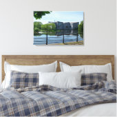 The Hepworth, Wakefield Canvas Afdruk (Insitu (Slaapkamer))