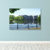 The Hepworth, Wakefield Canvas Afdruk (Insitu (Houten vloer))