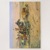 The Herd Quitter Cowboy Wranglers C Russell 1897 Legpuzzel (Verticaal)