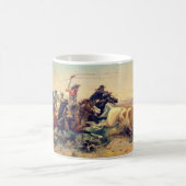 The Herd Quitter (door C.M. Russell, ca. 1897) Koffiemok (Center)