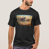 The Herd Quitter (door C.M. Russell, ca. 1897) T-shirt (Voorkant)