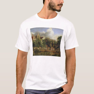 The Herengracht, Amsterdam (olie op het paneel) T-shirt