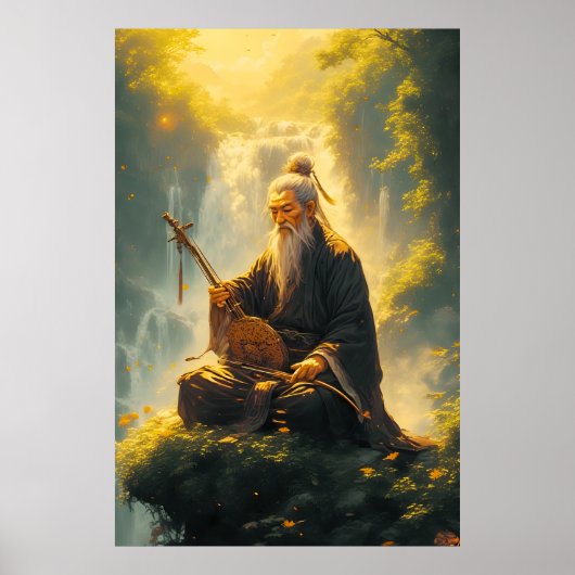 The Hermit's Shan Shui Poster (Voorkant)
