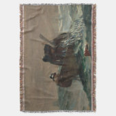 The Herring Net Winslow Homer 1885 Deken (Voorkant Verticaal)