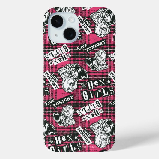 The Hex Girls Punk Plaid Pattern Case-Mate iPhone Case (Achterkant)