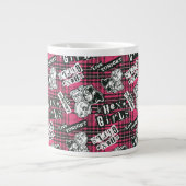 The Hex Girls Punk Plaid Pattern Grote Koffiekop (Voorkant)