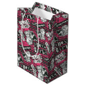The Hex Girls Punk Plaid Pattern Medium Cadeauzakje (Achterkant Gekanteld)