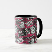 The Hex Girls Punk Plaid Pattern Mok (Voorkant rechts)