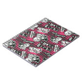 The Hex Girls Punk Plaid Pattern Notitieboek (Linkerzijde)