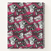 The Hex Girls Punk Plaid Pattern Notitieboek (Achterkant)