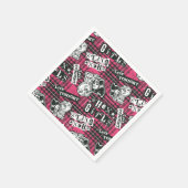 The Hex Girls Punk Plaid Pattern Servet (Hoek)