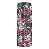 The Hex Girls Punk Plaid Pattern Thermosbeker (Achterkant)