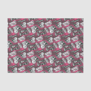 The Hex Girls Punk Plaid Pattern Tissuepapier