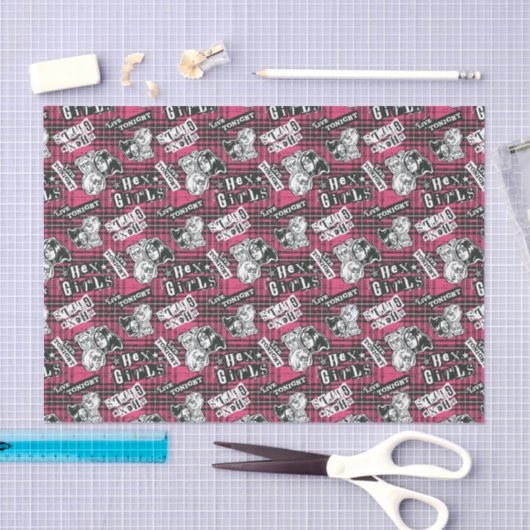 The Hex Girls Punk Plaid Pattern Tissuepapier (Craft)