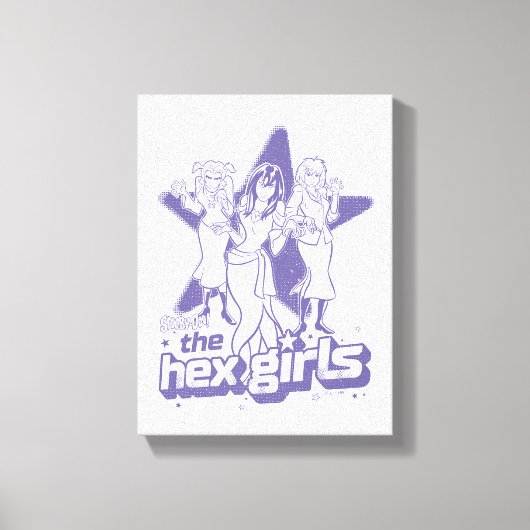 The Hex Girls zijn de hoofdrolspelers Canvas Afdruk (Voorkant)
