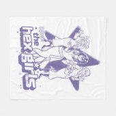 The Hex Girls zijn de hoofdrolspelers Fleece Deken (Voorkant (Horizontaal))