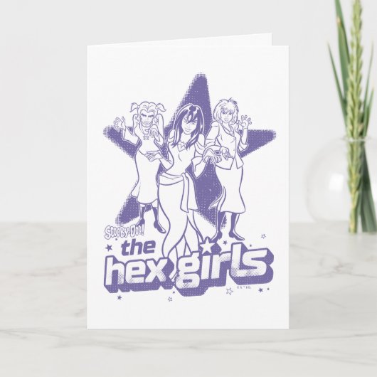The Hex Girls zijn de hoofdrolspelers Kaart (Voorkant)