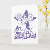 The Hex Girls zijn de hoofdrolspelers Kaart (Gele Bloem)