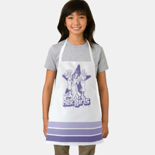 The Hex Girls zijn de hoofdrolspelers Schort