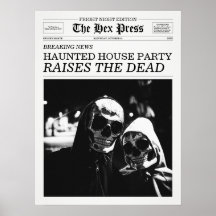 The Hex Press Krant Griezelfeest