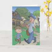 The Hiccup Book - Verlate verjaardagskaart Kaart (Gele Bloem)