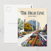 The High Line USA Briefkaart (Voorkant / Achterkant)