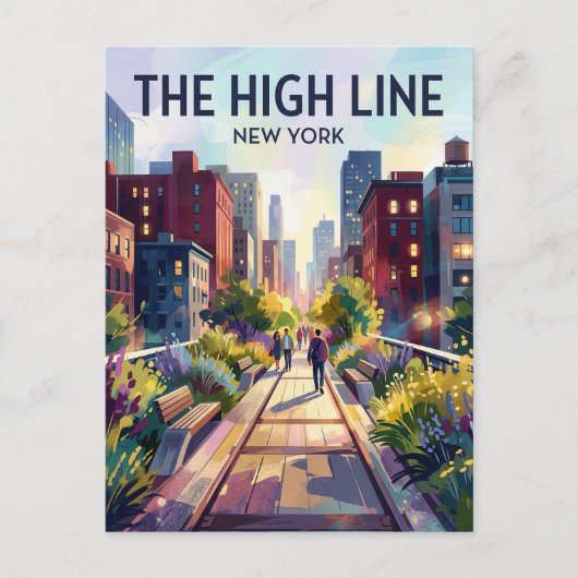 The High Line VS Briefkaart (Voorkant)