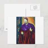 The High Priest (expressionism portret) Briefkaart (Voorkant / Achterkant)