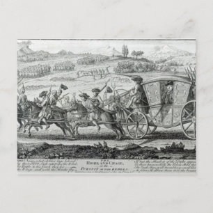 The Highland Chase, 21 februari 1745 Briefkaart