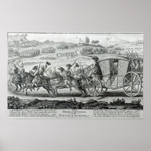 The Highland Chase, 21 februari 1745 Poster (Voorkant)